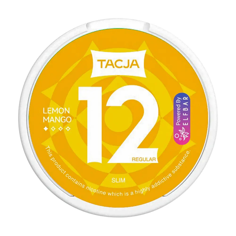 TACJA Lemon Mango Slim Regular 12 12mg