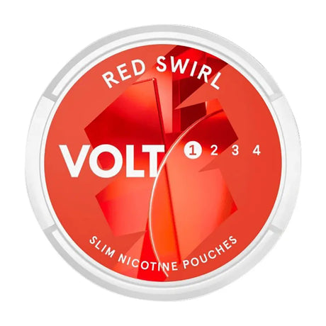 Volt Red Swirl Slim Low 1/4 4mg