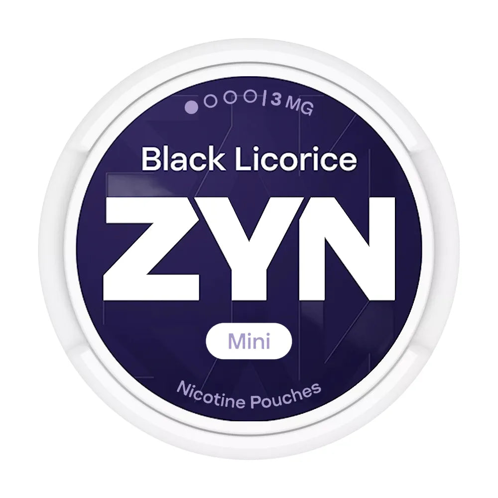 ZYN Black Licorice Mini MD 1/4