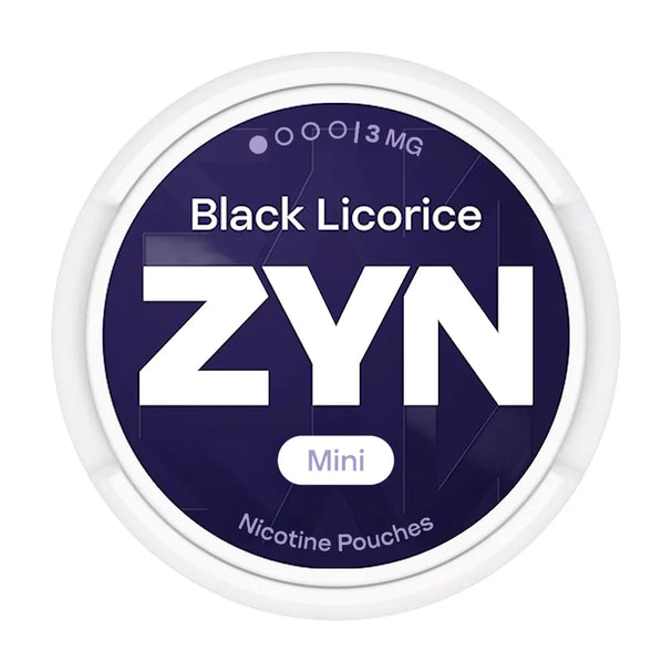 ZYN Black Licorice Mini MD 1/4