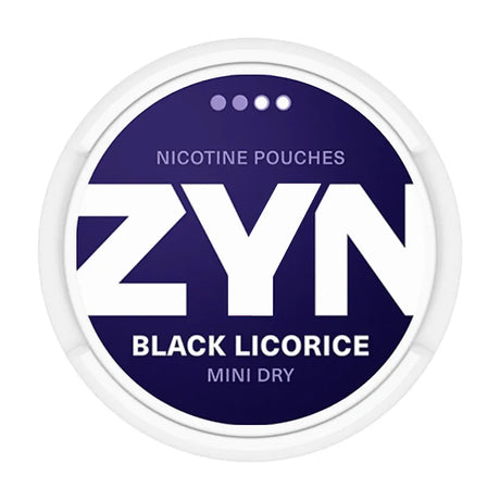 ZYN Black Licorice Mini MD 2/4