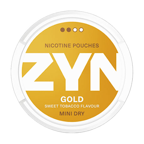 ZYN Gold Mini Dry 2/4 3mg