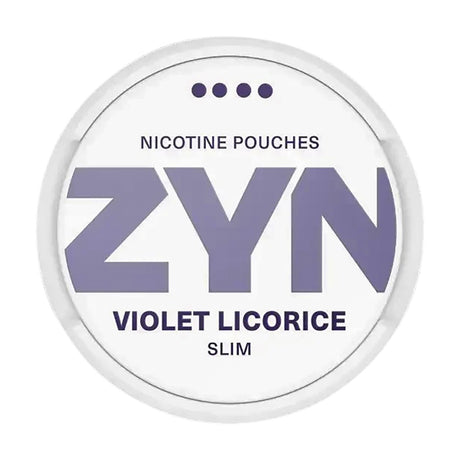 ZYN New Feel Violet Licorice Slim Wet 4/4 11mg
